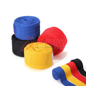 Envolturas de boxeo Premium Envolturas de mano elásticas con lazo para el pulgar para boxeo MMA Muay Thai Envolturas de mano con logotipo personalizado - Product Image 6