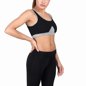 Poliéster Spandex Nuevo estilo de moda Fitness Yoga Wear Sujetador deportivo sin costuras de alto soporte para mujer de alta calidad - Product Image 4