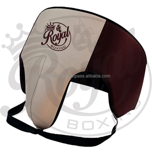 Protège-aine pour la boxe, équipement d'entraînement de Muay Thai, protège-aine en cuir pour hommes, protège-aine de boxe, arts martiaux - Product Image 1