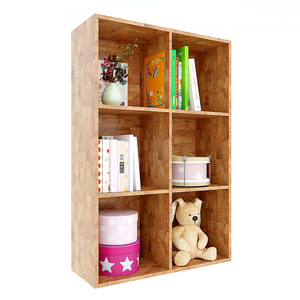 Étagère à livres en bois à 3 niveaux KS68109, 120 cm de haut, avec matériaux en plastique et en métal, pour bureau, salon, garage - Product Image 1