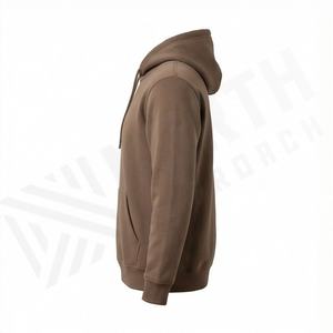 Sudadera con capucha extragrande personalizada y elegante para hombre, diseño vintage lavado con bolsillo frontal, cómoda sudadera con capucha personalizada para invierno. - Product Image 3