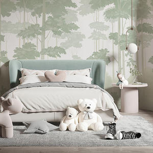 3D Arbres Fleur <span class=keywords><strong>Papier</strong></span> <span class=keywords><strong>Peint</strong></span> Feuille Nature <span class=keywords><strong>Papier</strong></span> <span class=keywords><strong>Peint</strong></span> Tropical <span class=keywords><strong>Papier</strong></span> <span class=keywords><strong>Peint</strong></span> Paysage Banane <span class=keywords><strong>Vert</strong></span> Moderne 100% Produit Personnalisé - Product Image 5