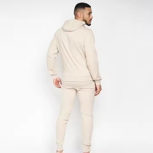 Conjunto Deportivo para Hombre 2025, Estilo Urbano, Sudadera con Capucha y Pantalones Jogger, Diseño Sólido, Traje Deportivo de Invierno con Sudadera con Capucha - Product Image 4