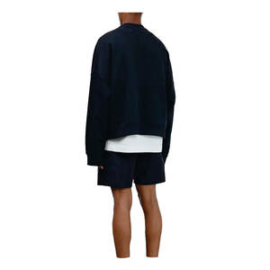 Manches longues, qualité supérieure, vente chaude, logo personnalisé de haute qualité, coupe ample, respirant, basiques, coton mélangé - Product Image 6