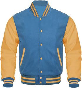 El Mejor Precio de moda para la venta en línea de cuero y algodón para hombres Chaqueta varisty DE ALTO fabricante de moda con diseño personalizado - Product Image 6
