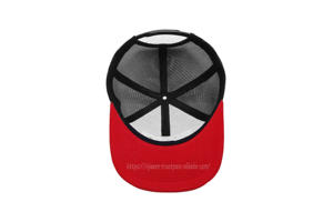 Chapeaux de camionneur brodés avec logo personnalisé OEM 2 tons de haute qualité Vente en gros de chapeaux de camionneur de sport au Vietnam - Product Image 6