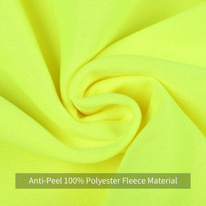 Chaquetas DE SEGURIDAD impermeables reflectantes de alta visibilidad para hombres, ropa de trabajo transpirable para exteriores con seguridad de alta visibilidad mejorada - Product Image 5