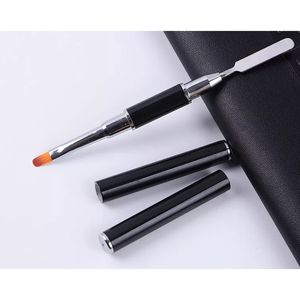 Pennello Professionale per Gel Unghie POLYGEL, Ovale, in Nylon, con Ghiera Ondulata, Compatibile con Gel UV, per Uso Estetico, Servizio Private Label - Product Image 3