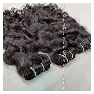 100% cuticules naturelles brutes non transformées alignées couleur naturelle sans enchevêtrement pas cher Extensions de cheveux vierges Remy - Product Image 2