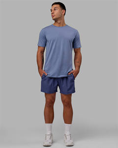 Pantalones cortos de entrenamiento de secado rápido para hombre, shorts de 6 pulgadas con forro interior y bolsillo para teléfono - Product Image 2