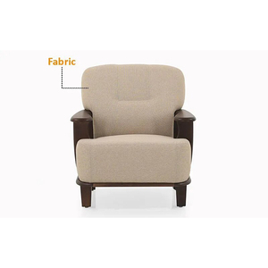 Sạc Bằng Gỗ <span class=keywords><strong>Sofa</strong></span> Đặt 3 + 1 + 1 Hiện Đại Phong Cách Bền Rắn Gỗ Đồ Nội Thất Phòng Khách Thoải Mái Bọc Chỗ Ngồi - Product Image 4