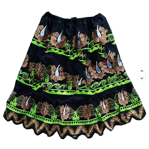 Jupes courtes de style punk pour femmes de haute qualité, personnalisées, en coton 100% respirant, broderie unie, jupes florales - Product Image 3