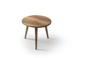 <b>Walnut</b> <b>Coffee</b> <b>Table</b> Set Mid Century Modern Round Wooden Side <b>Table</b> Set Nesting <b>Table</b> Minimalist High Quality - Product Image 2