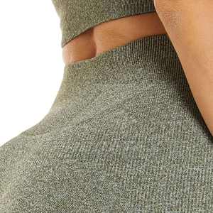 Venta en línea Mujeres Yoga Set Venta al por mayor Activewear Seamless Mujeres Yoga Set Alta Fabricación Mujeres Gimnasio - Product Image 6