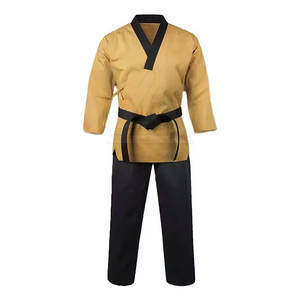 Costumes Kimono Karaté Jiu Jitsu en coton confortable pour adultes Vêtements d'entraînement d'arts martiaux - Product Image 1