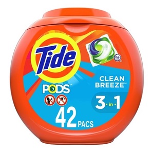 Cápsulas de detergente Tide 3 en 1 Original, 42 unidades - Product Image 5