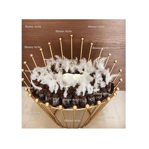 ชุดขาตั้งช็อกโกแลต 2 ขนาด พร้อมขาตั้งขนมหวานโลหะคุณภาพพิเศษ สำหรับงานแต่งงาน - Product Image 3