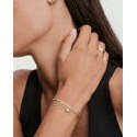 Round Lab Grown Sapphire Fashion Chain & Link <b>Bracelet</b> - Product Image 2