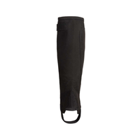 Nouvel Arrivage Demi-chaps pour homme en cuir pleine fleur, imperméables, résistants aux éclaboussures, respirants et durables, avec guêtres Amara côtelées