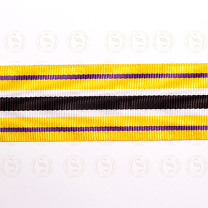 ริบบิ้นสำหรับพิธีการตามสั่งริบบิ้นลายทางสีรุ้ง - Product Image 6