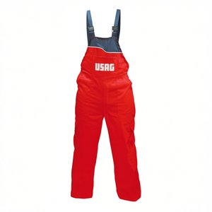 Overol de Seguridad Rojo/Azul Usag para Protección Laboral - Product Image 2