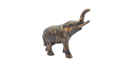 Statue d'éléphant Art Déco vintage en aluminium, artisanat MH Sons, décoration personnalisée pour la maison et les fêtes, accessoire cadeau, vente en gros