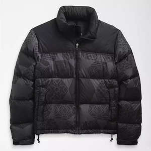 Veste d'hiver pour homme de luxe fabriquée sur mesure, veste gonflée courte de type ninja, fermeture éclair, coupe-vent, manteau chic pour homme - Product Image 3