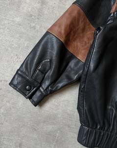 Nouvelles vestes en cuir PU vintage de haute qualité pour hommes, tendance, universitaires, personnalisées, populaires, pour l'extérieur - Product Image 4