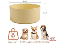 Gamelle pour animaux de compagnie en plastique durable, non automatique, personnalisable OEM, écologique, multicolores, pour chiots, chiens et chats