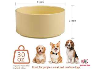 Bol de nourriture pour animaux de compagnie en plastique durable et écologique, personnalisable par OEM, de forme arrondie, multicolores, pour chiots, chiens, chats, intérieur/extérieur/voyage - Product Image 2
