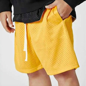 2025 nuevos pantalones cortos deportivos de moda para hombres patrón sólido estilo Casual venta al por mayor gimnasio pantalones cortos para correr con cordón - Product Image 1