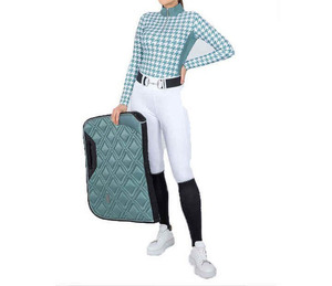 Chemise d'entraînement d'équitation pour femmes - Légère, respirante, écologique, en Spandex/Polyester, anti-humidité, extensible dans quatre directions - Product Image 6