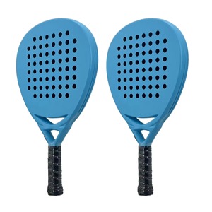 Raqueta de Pádel Profesional de Fibra de Carbono OEM, Raqueta de Tenis, Equipo Deportivo para Exteriores con Red de Poliéster Duradera de Fabricante PAK - Product Image 6