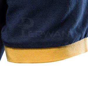 เสื้อยืดโปโลผ้าฝ้าย100% ของผู้ชายแห้งเร็วสวมใส่สบายมีคุณภาพสูงพิมพ์ลายความยาวสั้นตรงจากโรงงาน - Product Image 4