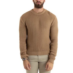 Pull-over d'hiver personnalisé pour homme, 100% coton respirant, col montant, manches longues, couleur unie - Product Image 1