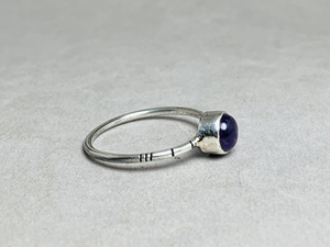 High Quality 925 Sterling Silver <b>Jewelry</b> <b>Handmade</b> Natural Purple Amethyst Gemstone Rings for Daily wear Purpose Couple Ring - Product Image 5