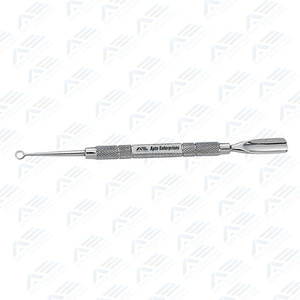 Empujador de cutículas de acero inoxidable de doble punta para mujer para belleza Empujador de cutículas de uñas Instrumentos de belleza Productos DE CUIDADO DE BELLEZA Herramientas - Product Image 5