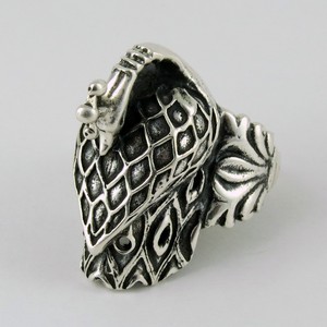 Peacock Design 925 Sterling <b>Silver</b> Gemstone <b>Rings</b> <b>Silver</b> Plated Bohemian Style Christian Bezel Setting Lovers Pattern for - Product Image 3