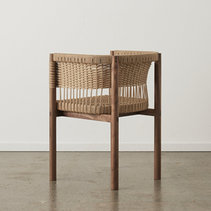 Unique Elegant Dining <b>Arm</b> Chair Teak Wood With Woven Rope Outdoor Furniture - Toys - Product Image 4