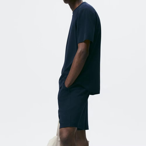 Camiseta de corte inverso personalizada de alta calidad para hombre, camiseta vintage de moda con efecto invertido, camiseta de algodón holgada de lujo para hombre - Product Image 3