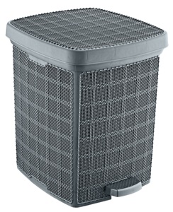 Cubo de Basura Rectangular de 18L (4.8 Gal) con Pedal, Resistente, Ecológico, para Baño y Cocina, Manos Libres - Product Image 3