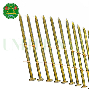 Clavos de bobina de acero galvanizado al mejor precio para pistola de clavos neumática con cabeza plana y tornillo/tipo de vástago liso para fabricación de paletas - Product Image 5