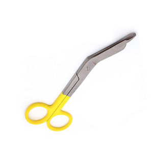 กรรไกรผ่าตัดด้ามจับสีเหลืองเคลือบชุดกรรไกรผ่าตัดใช้ครั้งเดียว - Product Image 2