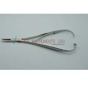 Alicate de colocación elástico Mathieu, portaagujas 5.5, para alambre delicado y estrecho, instrumentos dentales de ortodoncia - Product Image 6