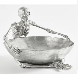 Moderno Recipiente para Dulces de Aluminio con Forma de Ala Gótica, Decoración Espeluznante y Adorable para Halloween y Fiestas, para Servir Bocadillos en Bodas y Cumpleaños. - Product Image 6