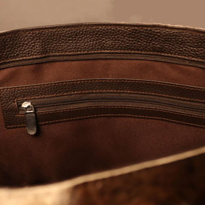 Producto más vendido, bolso de mano de piel de vaca para mujer de buena calidad, bajo MOQ, bolso de mano de piel de vaca auténtica - Product Image 4