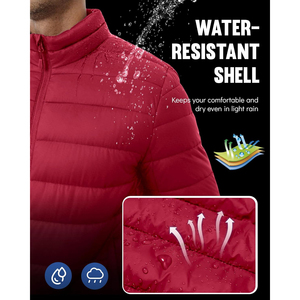 Chaqueta de Invierno para Hombre, Gruesa, Acolchada, Abrigada, Ideal para Uso Diario, Viajes y Climas Fríos - Product Image 3