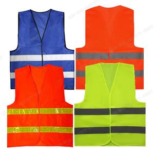 Chaleco de seguridad de alta visibilidad Tira de chaqueta reflectante para seguridad personal y construcción Ropa de seguridad de alta visibilidad - Product Image 6