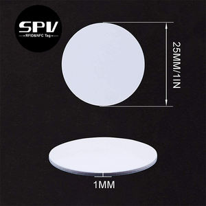 Duurzaam 13.56Mhz Hf Nxp Ntag213 <span class=keywords><strong>Ntag215</strong></span> Anti-Metaal Ronde <span class=keywords><strong>Nfc</strong></span> Coin <span class=keywords><strong>Tag</strong></span> - Product Image 1
