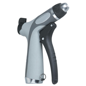 Buse de tuyau d'<span class=keywords><strong>arrosage</strong></span> à embout réglable, buse de tuyau d'<span class=keywords><strong>arrosage</strong></span> en métal léger, poignée souple, - Product Image 1
